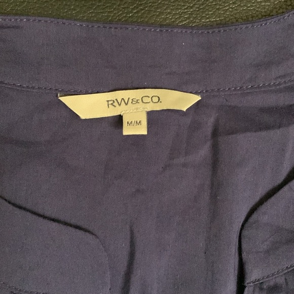 RW & Co Women’s Shirt Size M - Picture 3 of 6